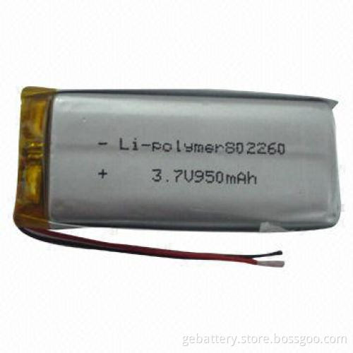 Lithium Polymer Battery with 3.7V Normal Voltage